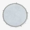 Tapis Coton Lavable Rond Avec Pompons LORENA CANALS Bleu Grisé - Lorena Canals -Boutique Vertbaudet tapis coton lavable rond avec pompons lorena canals