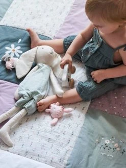 Tapis De Sol Patchwork DOUCE PROVENCE Parme / Multicolore - Vertbaudet 9 Tapis De Sol Patchwork DOUCE PROVENCE Parme / Multicolore - Vertbaudet -Boutique Vertbaudet tapis de sol patchwork douce provence 1