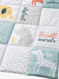 Tapis De Sol Patchwork Jungle Baby Multicolore - Vertbaudet -Boutique Vertbaudet tapis de sol patchwork jungle baby 3