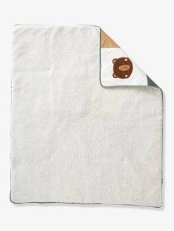 Tapis De Sol Patchwork Matelassé GREEN FOREST écru / Multicolore - Vertbaudet -Boutique Vertbaudet tapis de sol patchwork matelasse green forest 5