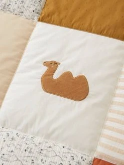 Tapis De Sol Patchwork WILD SAHARA écru / Sable - Vertbaudet -Boutique Vertbaudet tapis de sol patchwork wild sahara 1