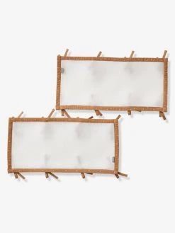 Tour De Lit Respirant Petit Nomade écru / Camel - Vertbaudet -Boutique Vertbaudet tour de lit respirant petit nomade 1