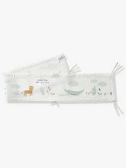 Tour De Lit Respirant WILDLIFE écru / Multicolore - Vertbaudet -Boutique Vertbaudet tour de lit respirant wildlife 2