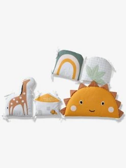 Tour De Lit / Tour De Parc Modulable TANZANIE Ivoire / Multicolore - Vertbaudet -Boutique Vertbaudet tour de lit tour de parc modulable tanzanie 4