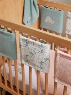 Tour De Lit / Tour De Parc Pare-chocs SOUS L'OCÉAN Rose - Vertbaudet -Boutique Vertbaudet tour de lit tour de parc pare chocs sous locean 2