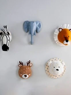 Trophée Mural éléphant Lumineux Gris - Vertbaudet -Boutique Vertbaudet trophee mural elephant lumineux 3