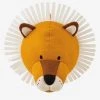 Trophée Mural Lion Orange - Vertbaudet -Boutique Vertbaudet trophee mural lion